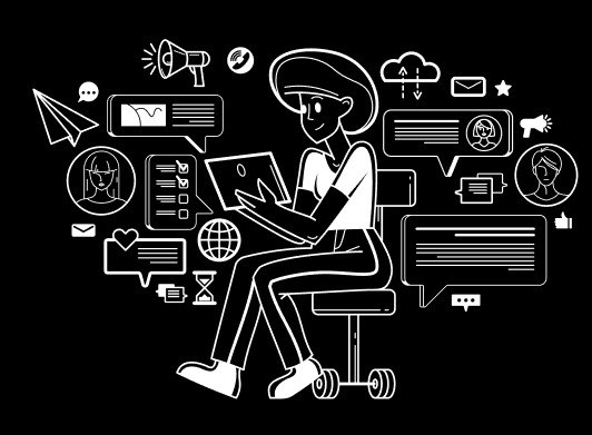 Digital Marketing Illustration